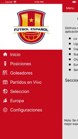 Game screenshot Spanish Soccer live mod apk