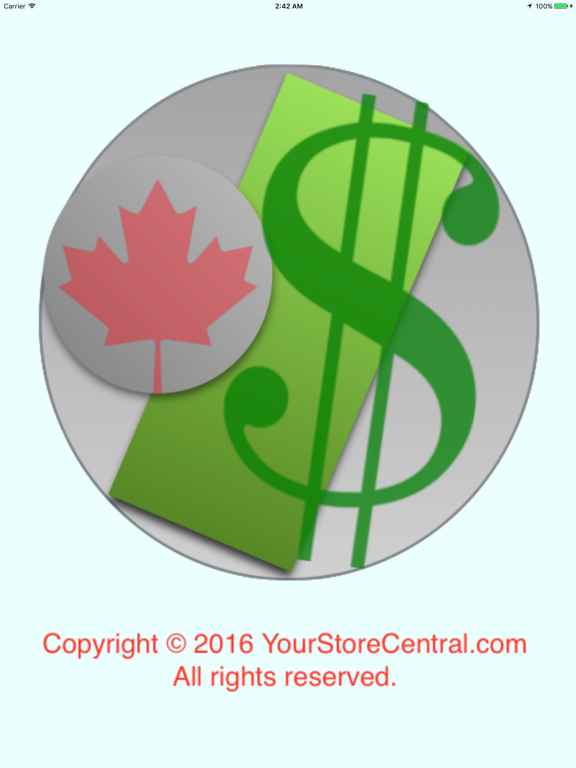 Screenshot #4 pour Canadian Sales Tax Calculator!