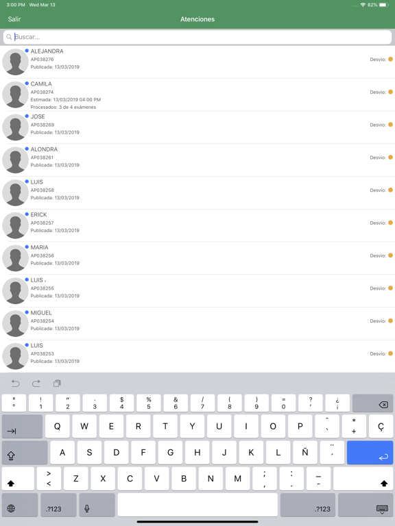Multilab Médicos iPad screenshot 4 - Medical app