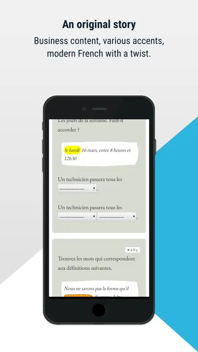 Franskkurs Fra Le Monde iPhone-skjermbilde 5