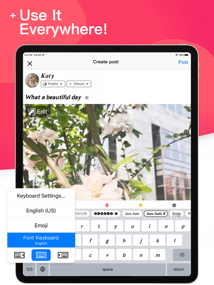Fonts for IG and Social Apps