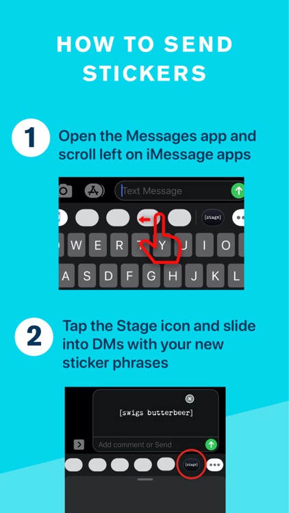 Stage Directions Stickers screenshot-7