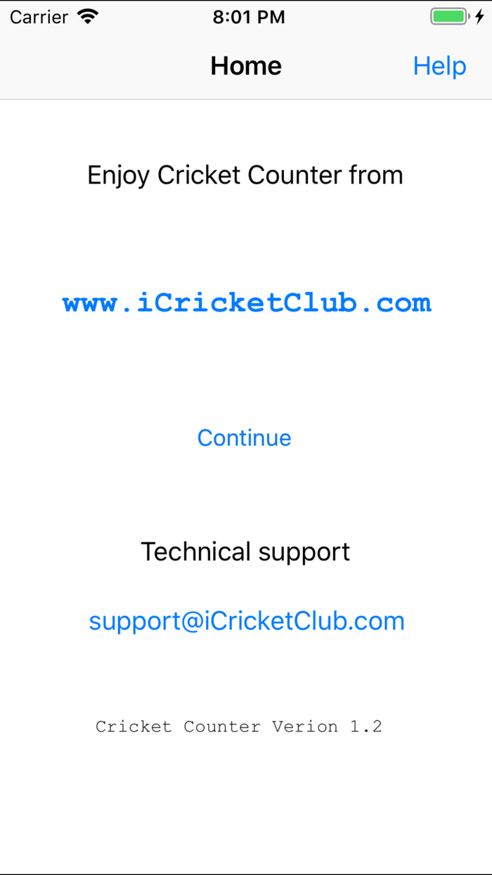 CricketCounter