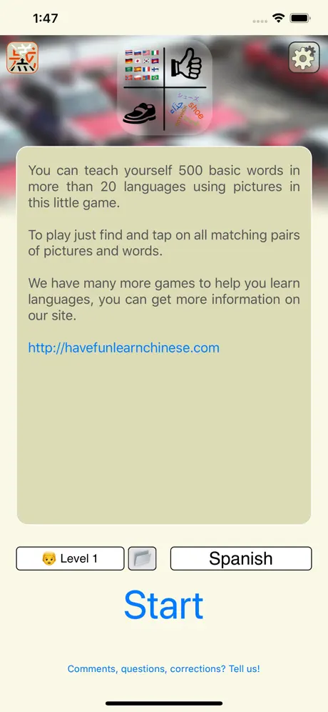 Language - French Spanish Viet