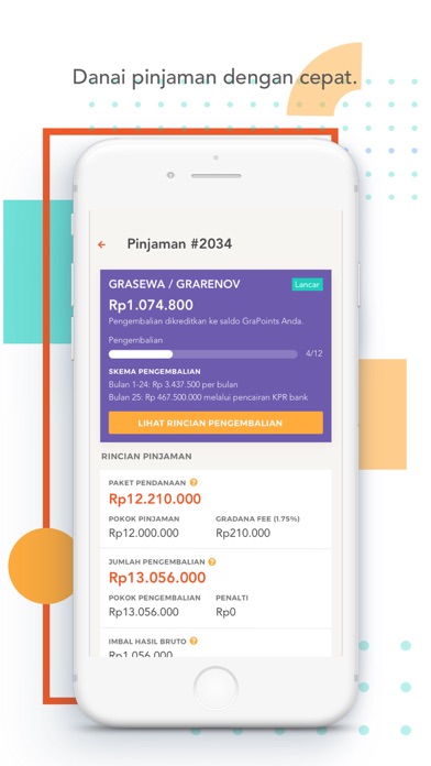 Gradana-Pendanaan P2P Properti Screenshot