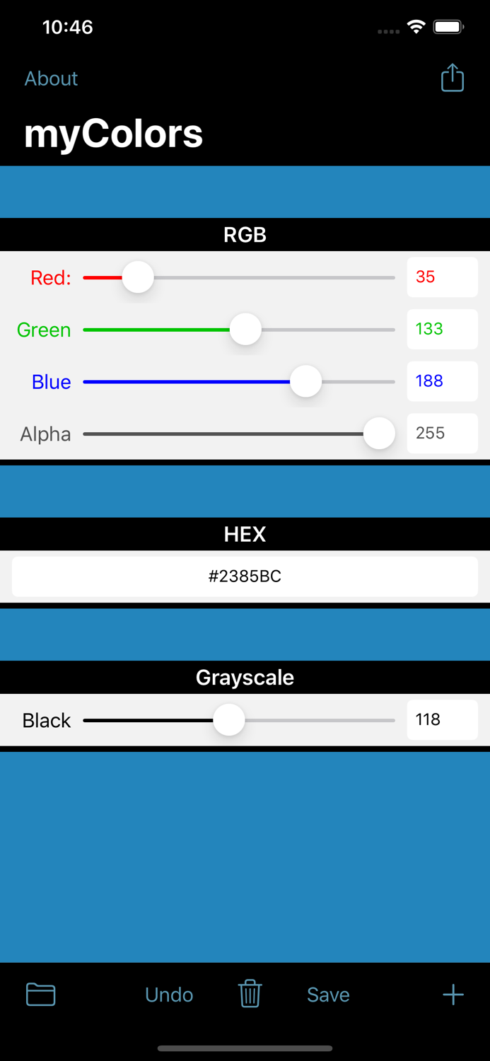 myColors - Cloud Color Picker