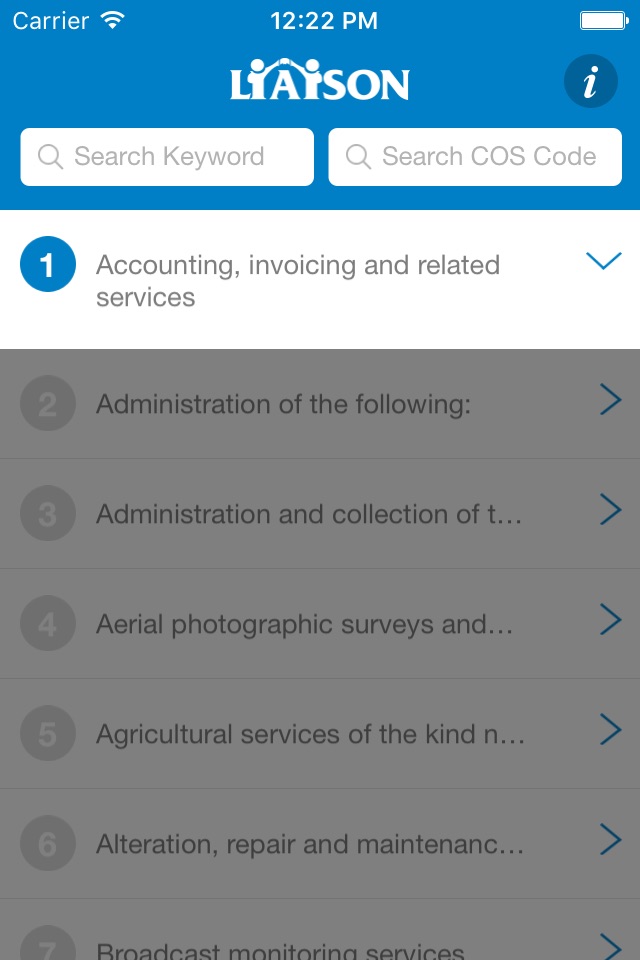 Liaison NHS VAT COS Checker screenshot 3