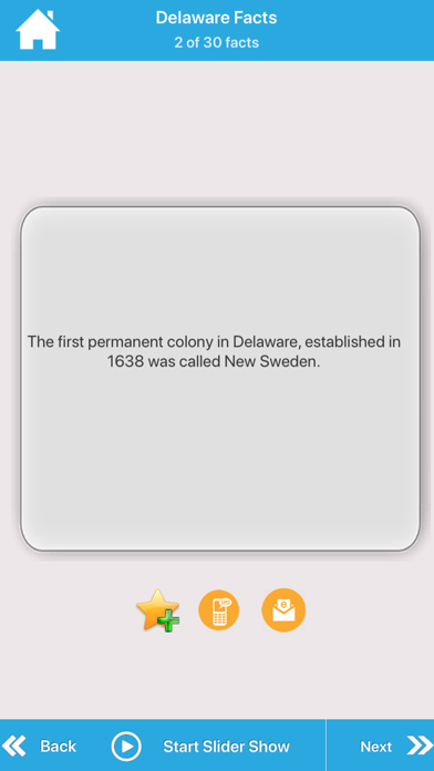 50 States Facts Screenshot
