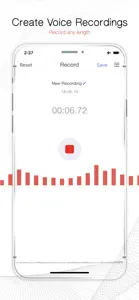 Voice Recorder App - VRA screenshot #1 for iPhone