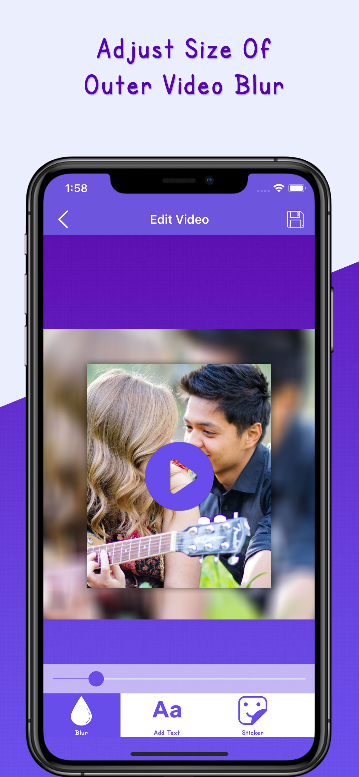 Square Blur Photo Video Editor