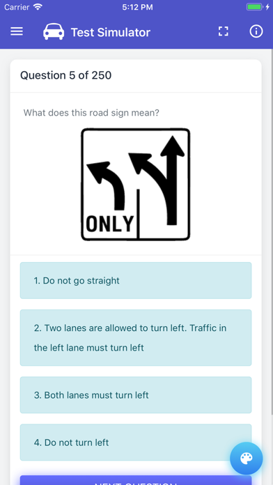 Wyoming DOT Practice Test screenshot 2