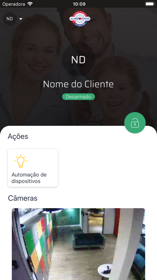 #1. AlarmSystems (iOS) Podle: ALARM SYSTEMS - COMERCIO DE SISTEMAS DE ALARMES EIRELI