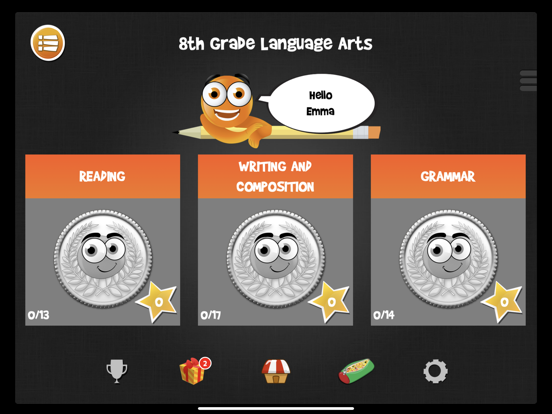 Screenshot #4 pour iTooch 8th Grade Language Arts