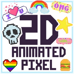 2D Animated Pixel Stickers