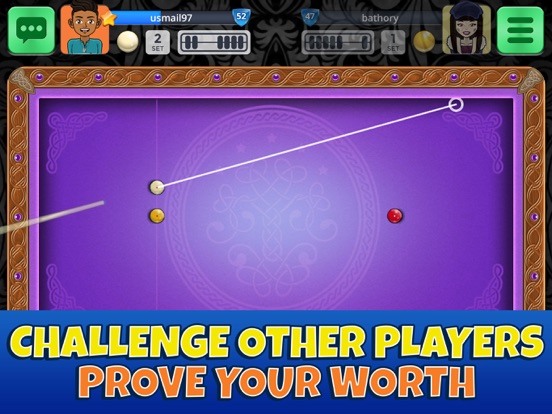 French Billiards Casual Arena iPad screenshot 3 - Games app