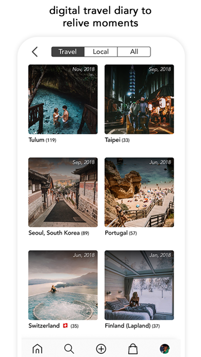TraveLibro - Visual Journeys Screenshot