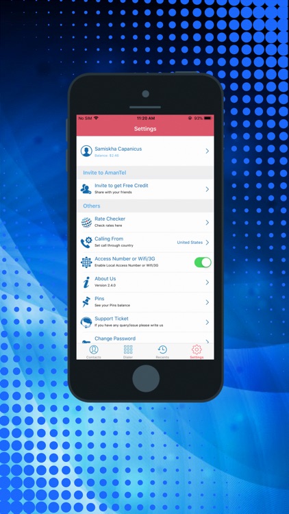 AmanTel Dialer screenshot-4