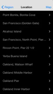 tide table chart iphone screenshot 2