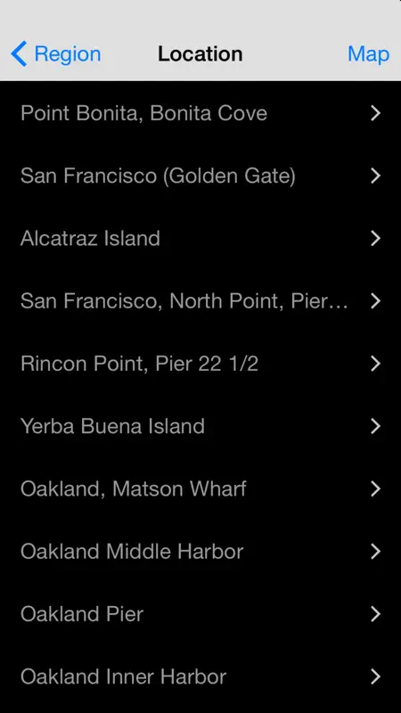 Tide Table Chart screenshot 2 of 4