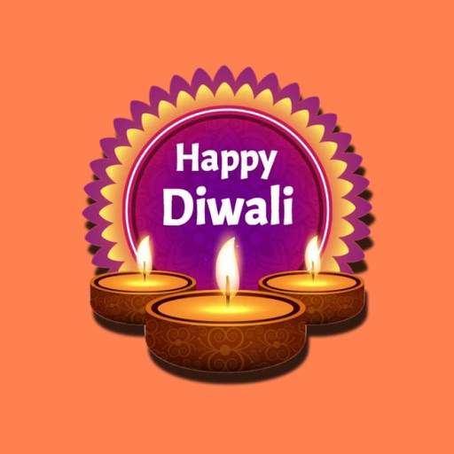हैप्पी दिवाली स्टिकर