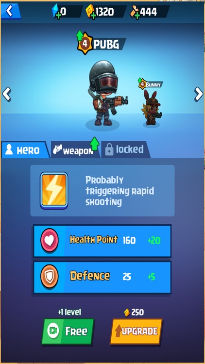 Zombie War - pick up the gun