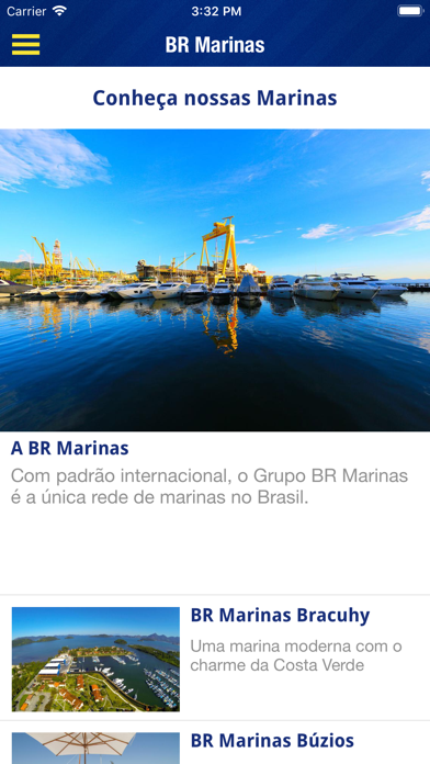 BR Marinas APP Screenshot