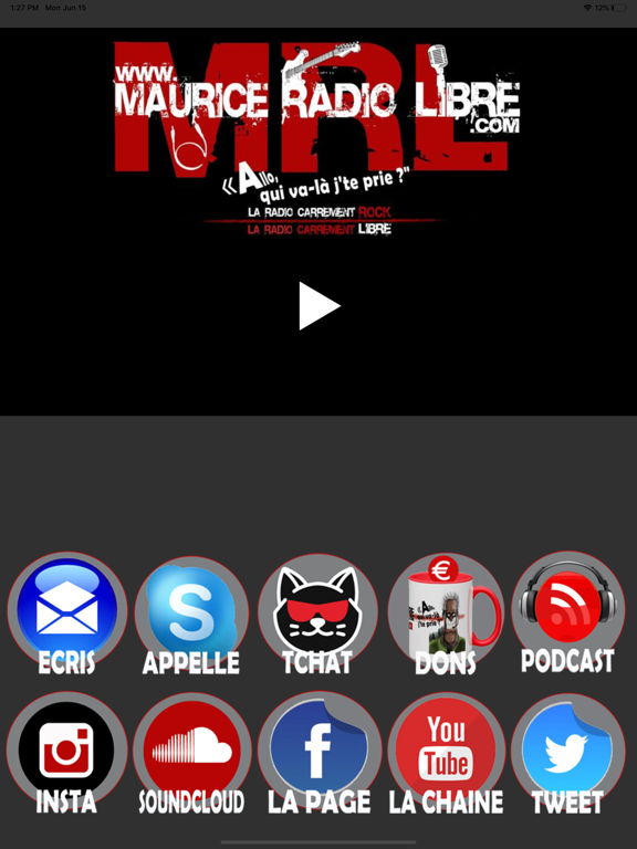 Maurice Radio Libre iPad screenshot