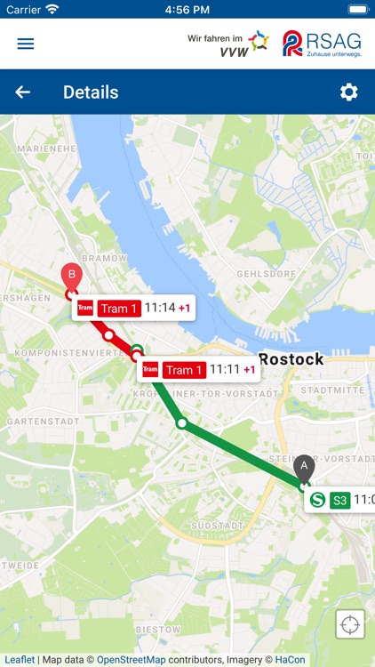RSAG Fahrplan screenshot-4