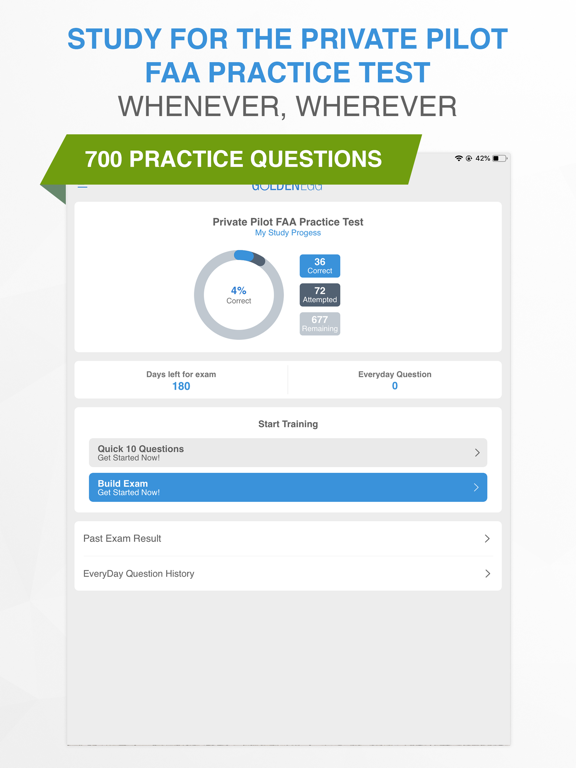 Private Pilot FAA Test Prep. iPad screenshot 1 - Education app