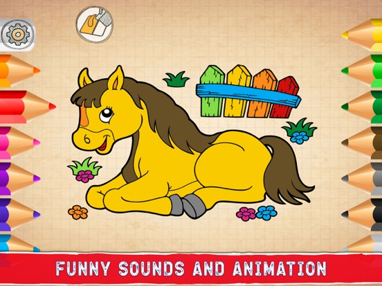 Baby games: my simple coloring iPad screenshot 4 - Games app