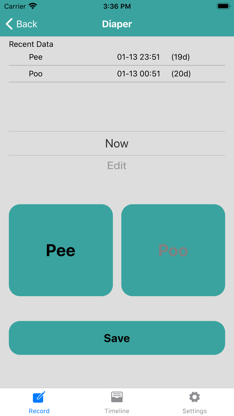 Baby Feeding Logger screenshot 5