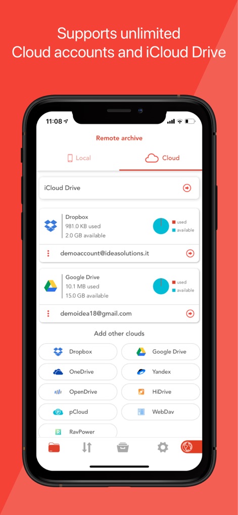 Amerigo File Manager - Nubes Sincronizadas Ilimitadas