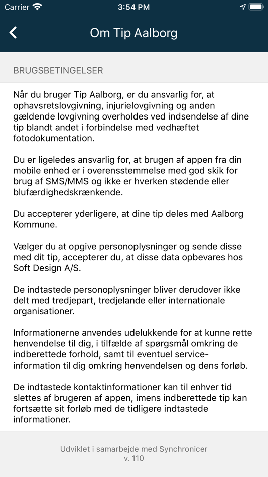 #3. Aalborg Borgertip (iOS) 由: Aalborg Kommune