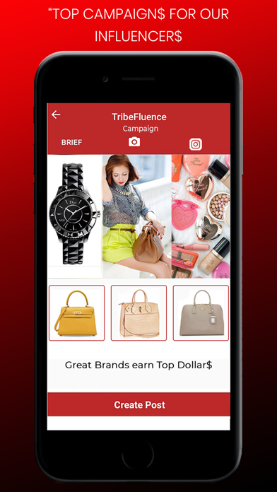 Screenshot #2 pour TribeFluence - Influencer App