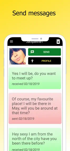 Game screenshot SexyNBlack - Black Dating Chat hack