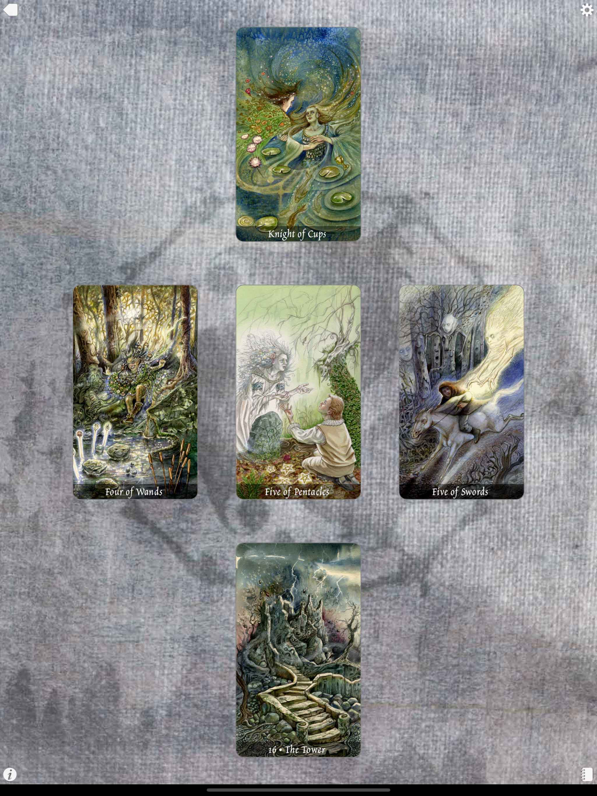 Ghosts & Spirits Tarot screenshot 10
