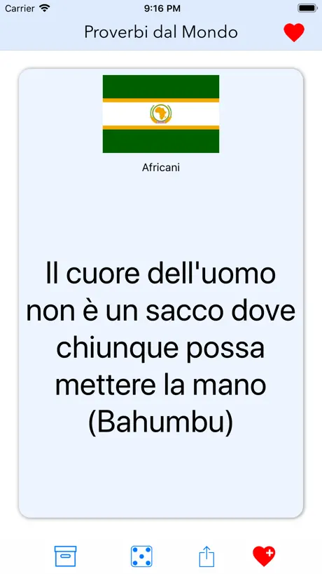 Proverbi dal Mondo