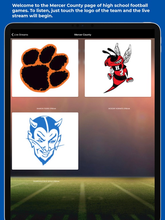 Friday Night PA iPad screenshot 2 - Sports app