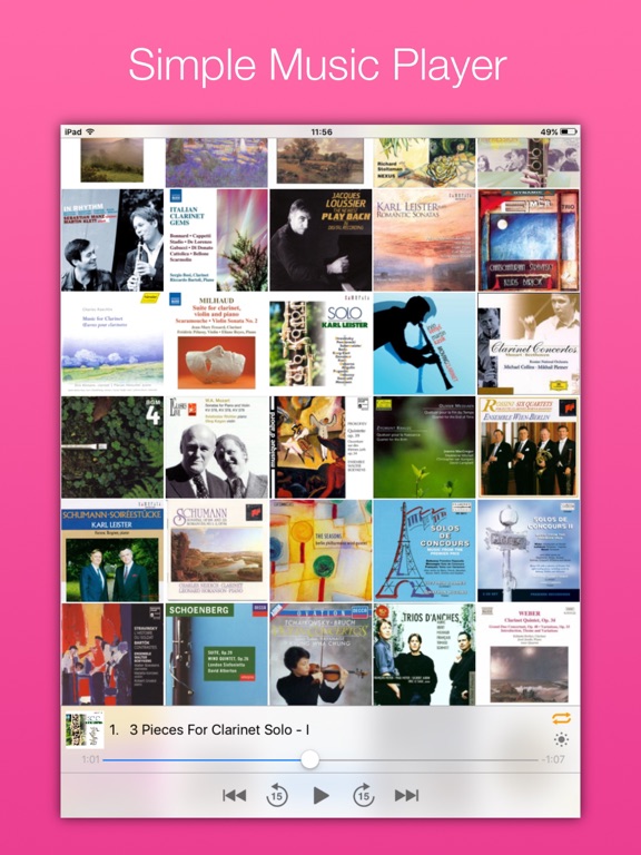Screenshot #4 pour Albumusic - Album Music Player
