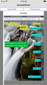 annotatephoto iphone capturas de pantalla 1