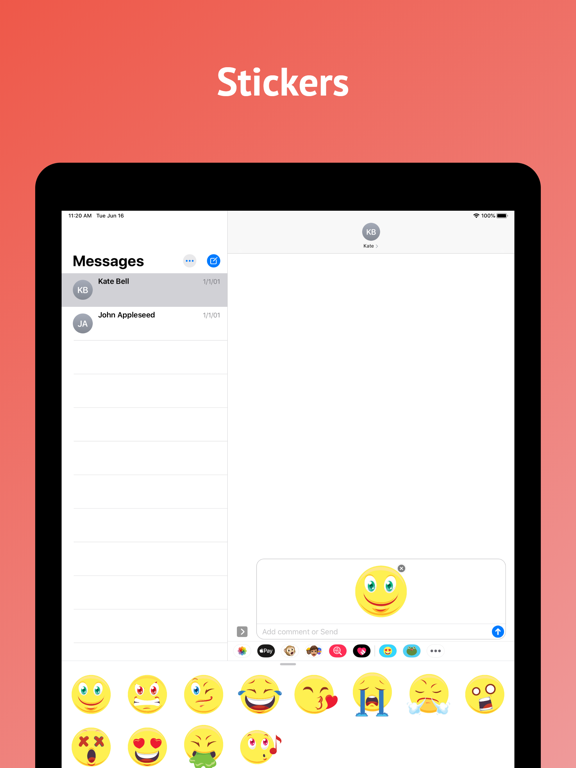 Screenshot #5 pour Autocollant Emoji for Messages