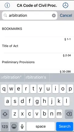 CA Civil Procedure Code 2026 iPhone image 1