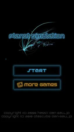 Planet simulation screenshot 4