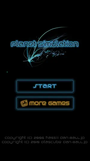 Planet simulation screenshot 4