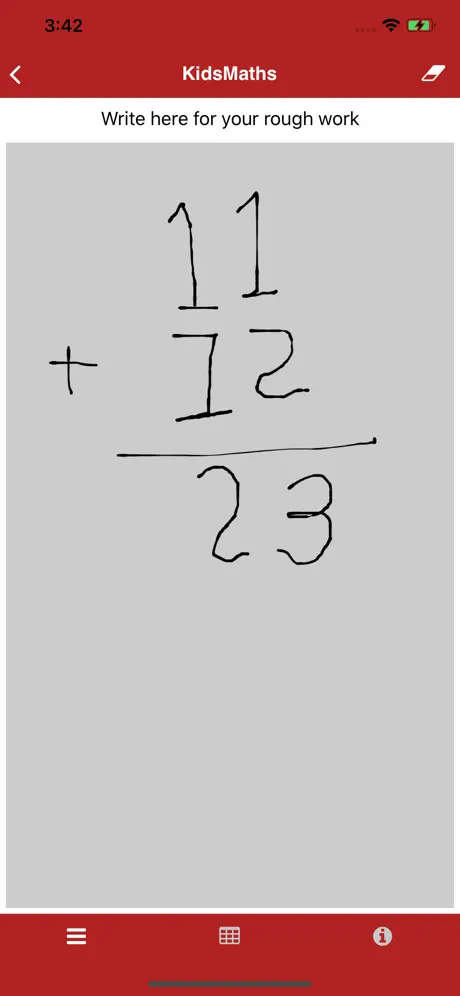 Kids Maths Learn Quiz Game