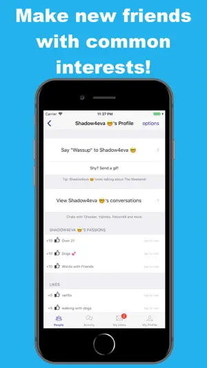 Bored Chat-chat with strangers screenshot 1