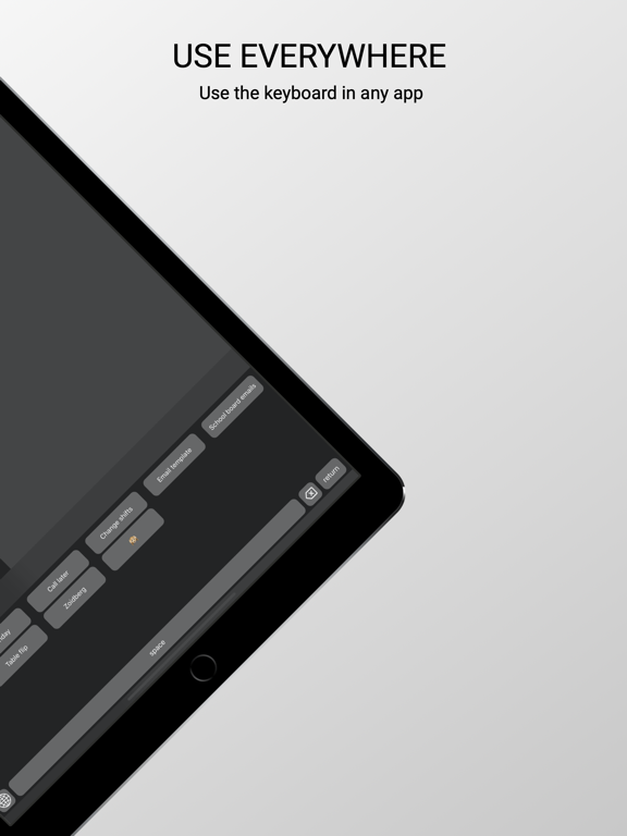 Screenshot #6 pour Canned Response Keyboard