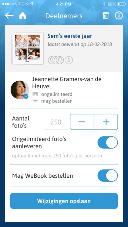 WeBook, creëer jouw fotoboek! screenshot-4