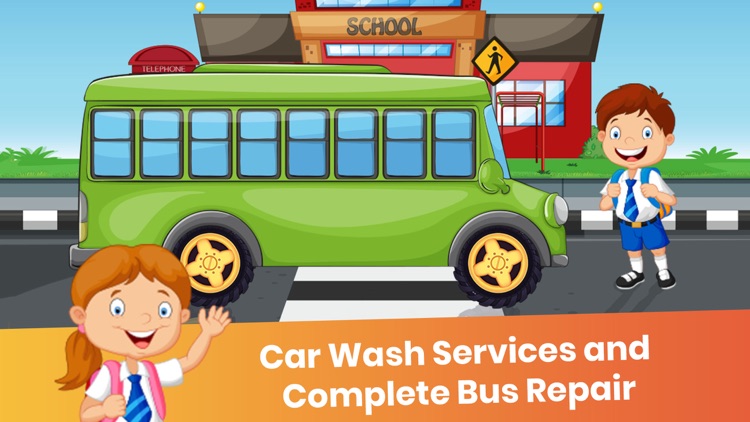 Little School Bus Wash Salon