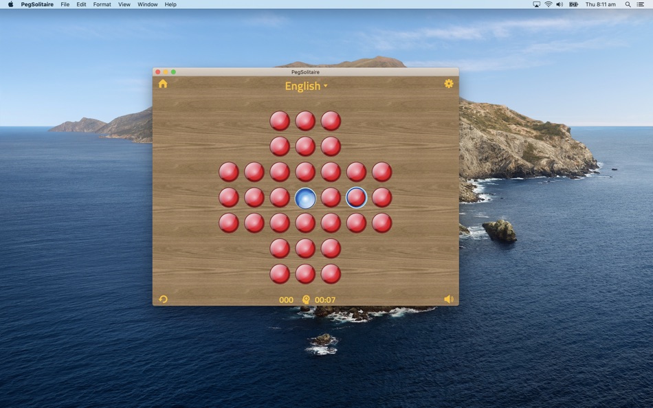 Peg Solitaire ... - 1.0 - (macOS)